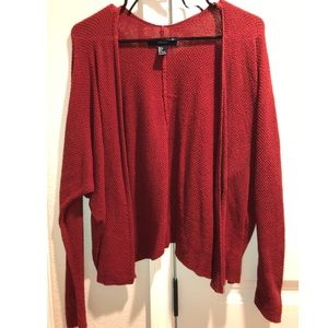 Burnt Orange Cardigan